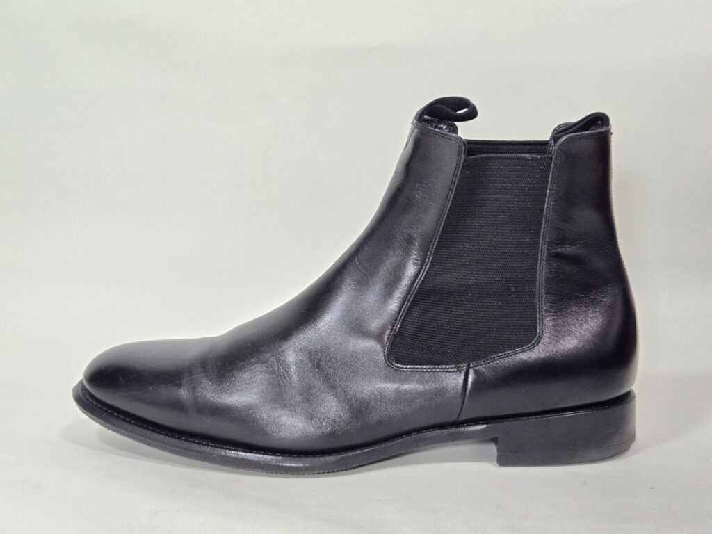 サイドゴアブーツ　横から