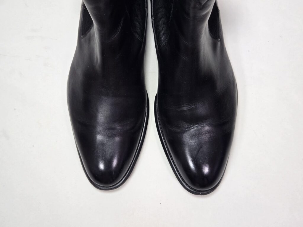 ブーツを上から見た写真