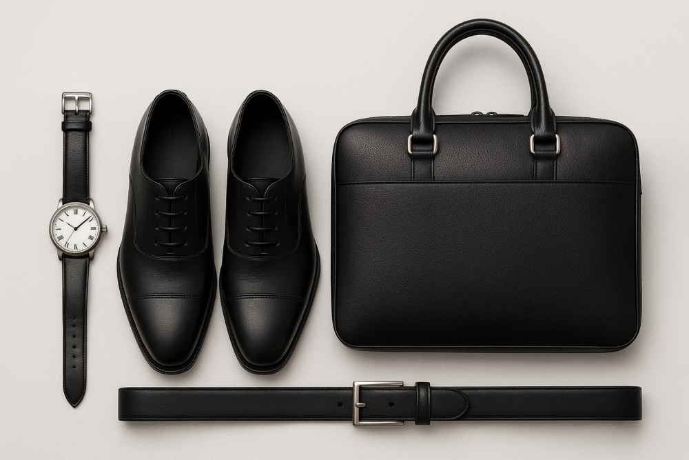 黒のブリーフケース