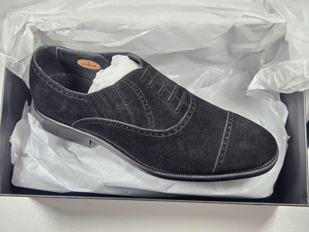 スエードレイジーマン、開封写真