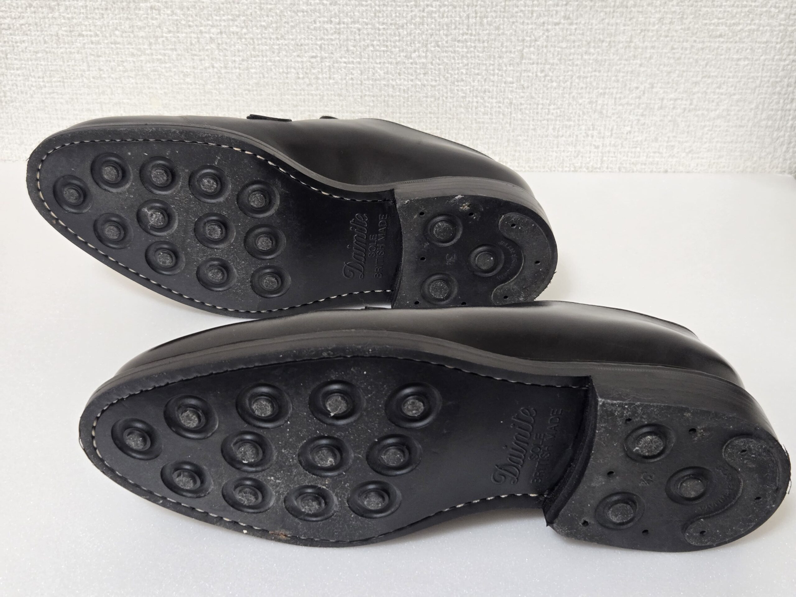 ソール（両足並べて）